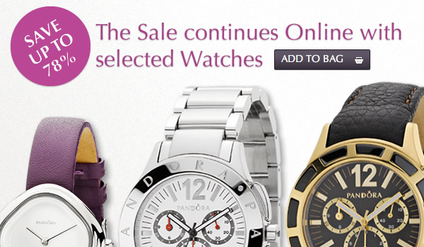 Pandora Watch Sale 2013