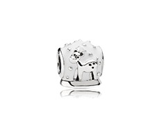 Pandora Snow Globe Christmas Charm image