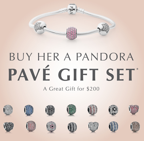 Pandor Pave gift set offer save $40 image