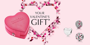 Pandora Jewelry Free Gift Box Offer For Valentine's Day 2014 image