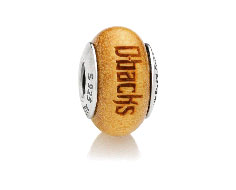 Pandora Arizona Diamondbacks MLB Pau Amarelo Wood Charm image