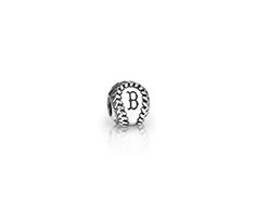 Pandora Boston Red Sox Baseball Charm silver image